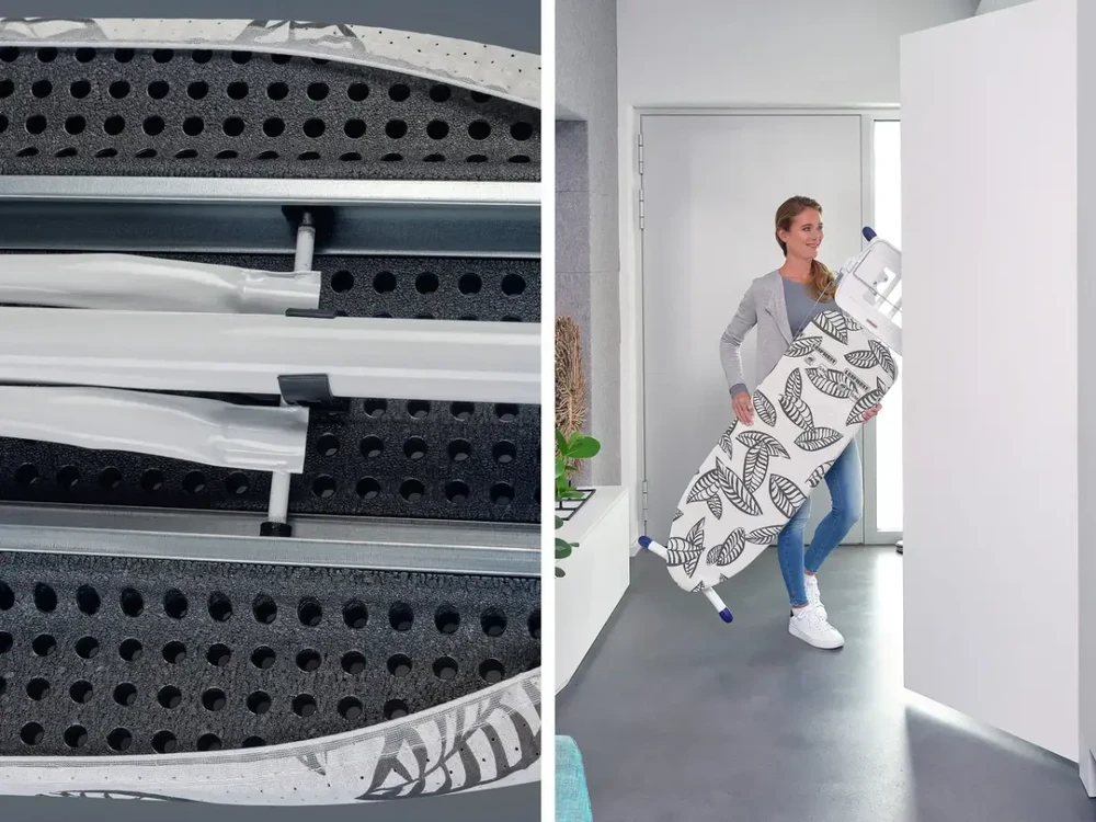 „Leifheit Air Board Express M“ lyginimo lenta, tvirta, 1200 x 380 mm