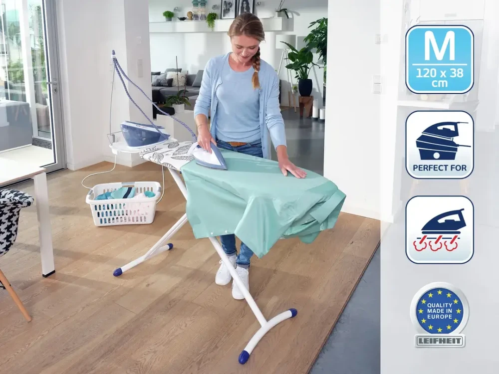 „Leifheit Air Board Express M“ lyginimo lenta, tvirta, 1200 x 380 mm