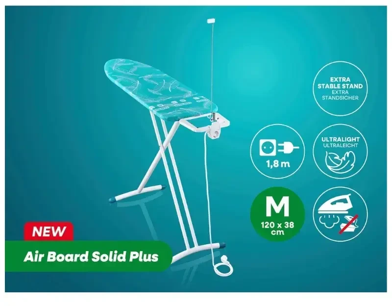Leifheit Gludināmais dēlis Air Board M Solid Plus 120x38cm