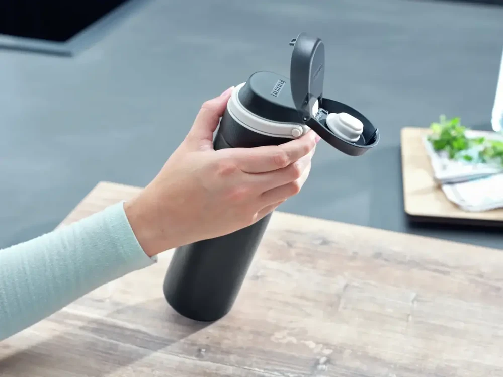 Leifheit 03271 travel mug 600 ml Juodas Nerūdijantis plienas