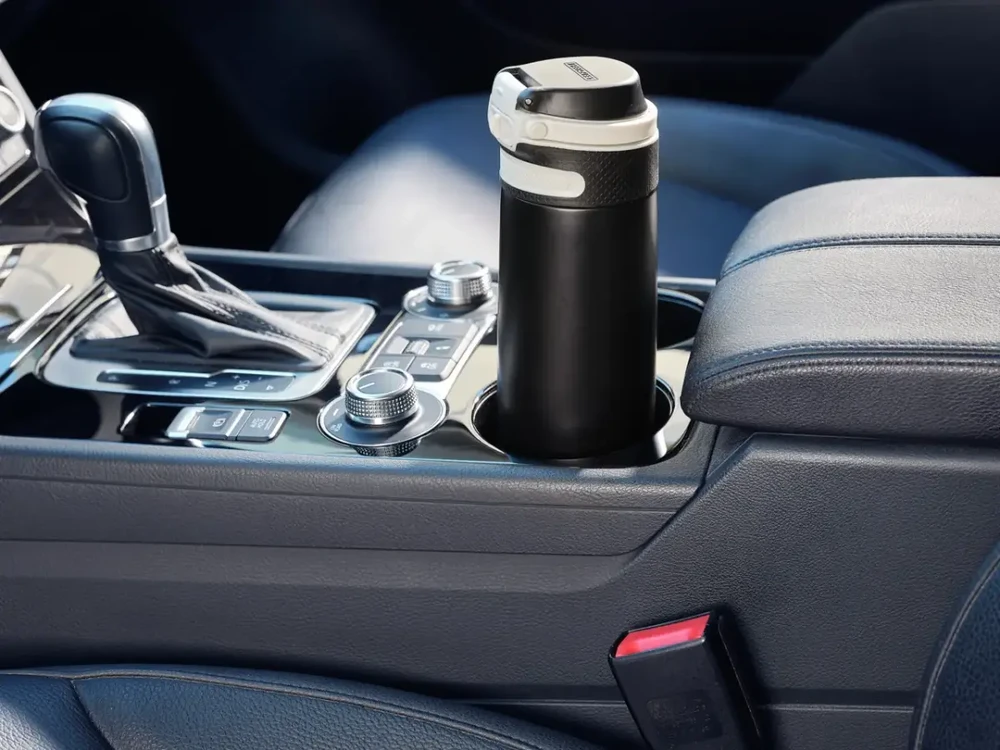 Leifheit 03271 travel mug 600 ml Juodas Nerūdijantis plienas