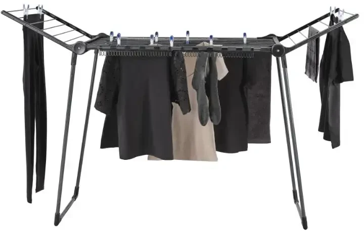 Leifheit Skalbinių džiovyklė PEGASUS 150 SOLID SLIM Juodas