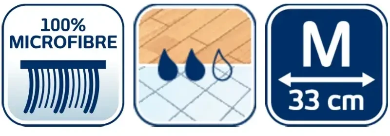 LEIFLEIFHEIT mikropluošto šluostė „Clean&Compact M“