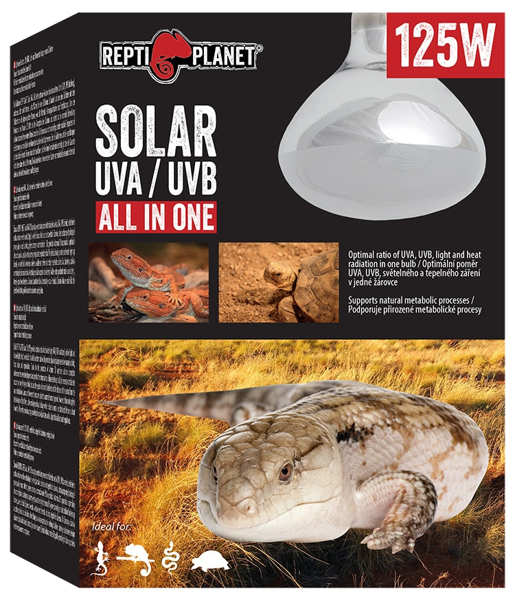 Repti Planet Planet Entertainment „Reptile Planet“ – saulės spindulių UVA ir UVB lempa – 125 W