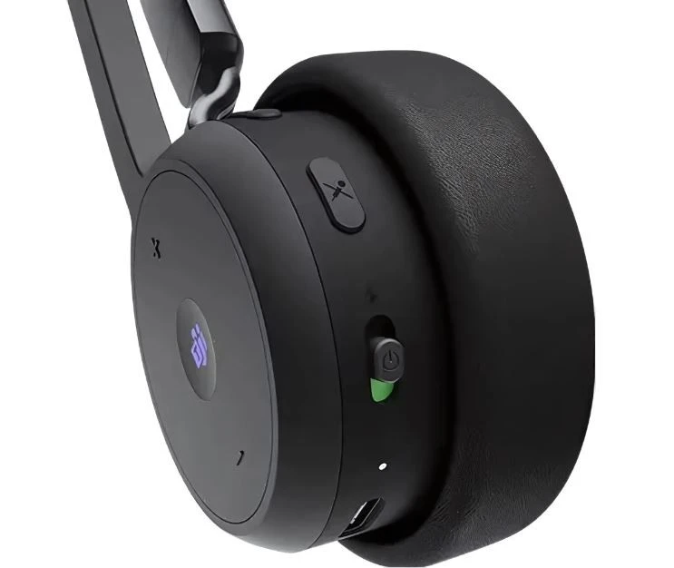 Lenovo VoIP Ausinės (Teams) | 4XD1M80020 | Bluetooth | Su mikrofonu | Belaidės | Juodas
