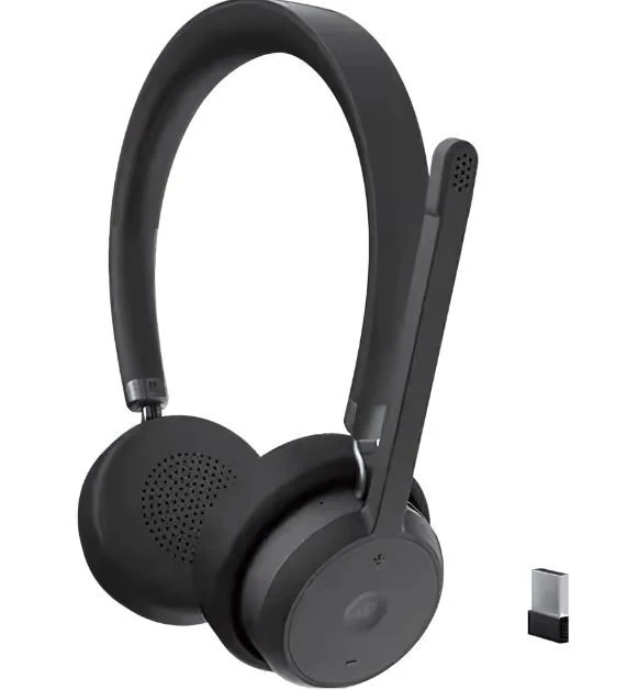 Lenovo VoIP Ausinės (Teams) | 4XD1M80020 | Bluetooth | Su mikrofonu | Belaidės | Juodas