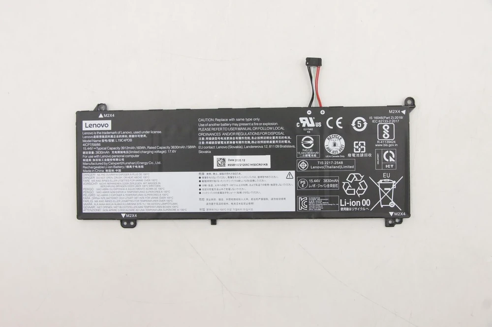 Bateria Lenovo FRU TP1415 CP/A L19C4PDB