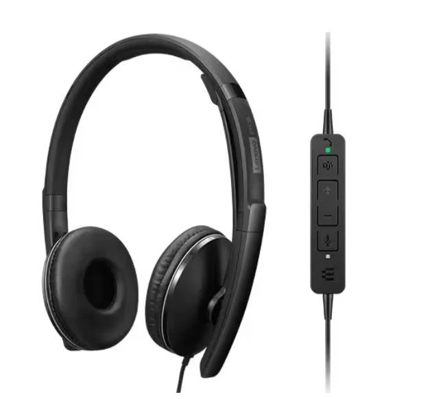 Ausinės Lenovo Wired ANC Headset Gen 2 (Teams) | 4XD1M45627 | su laidu | juodos