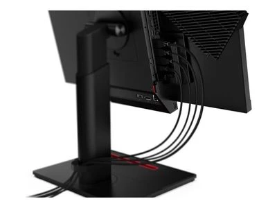 Monitorius Lenovo ThinkCentre Tiny-in-One 24 (Gen 4) 23,8 colio, IPS, 1920 x 1080, 16:9, 4 ms, 250 cd/m², Integruotas garsiakalbis (-ai), Juodas, 1080p kamera su dviem mikrofonais, skirta VOIP , LED indikatorius, 60 Hz, HAS
