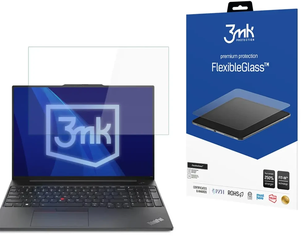 3Mk Protection Lenovo ThinkPad E16 (Gen 1 / 2) - iki 17" 3mk FlexibleGlass