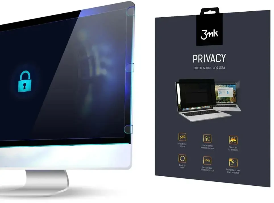 3Mk Protection Lenovo ThinkPad P14s Gen 5 - iki 15" 3mk Privacy 2-way (without glue)