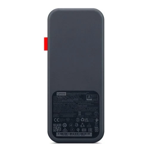 Lenovo | Wireless Mobile Power Bank | 40ALLG1WWW | 10000 mAh | 258 g | Thunder Juodas