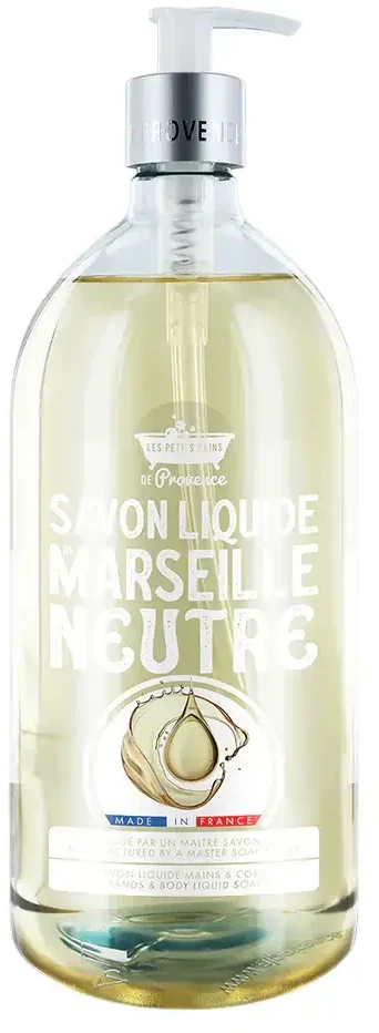 Les Petites Bains de Provence Neutre Liquid Soap For Hands & Body, 1000 ml