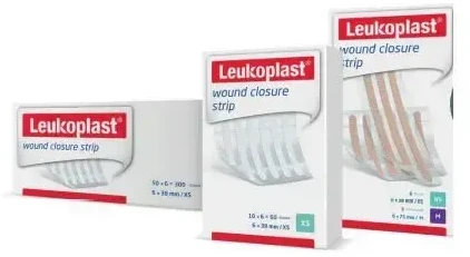 „Leukosan“ juostinis tvarstis 6x75 mm 2 vienetai Bsn Medical