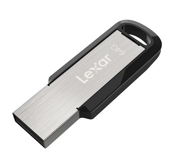 Lexar | Flash Drive | JumpDrive M400 | 64 GB | USB 3.0 | Juodas/Pilkas