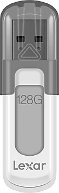 „Lexar“ | USB atmintinė | „JumpDrive V100“ | 128 GB | USB A tipo | Pilkas