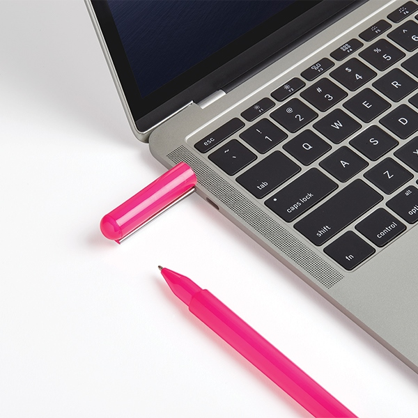 Lexon C-Pen Rašiklis su atmintuku USB-C 32GB rožinės spalvos LS101PF