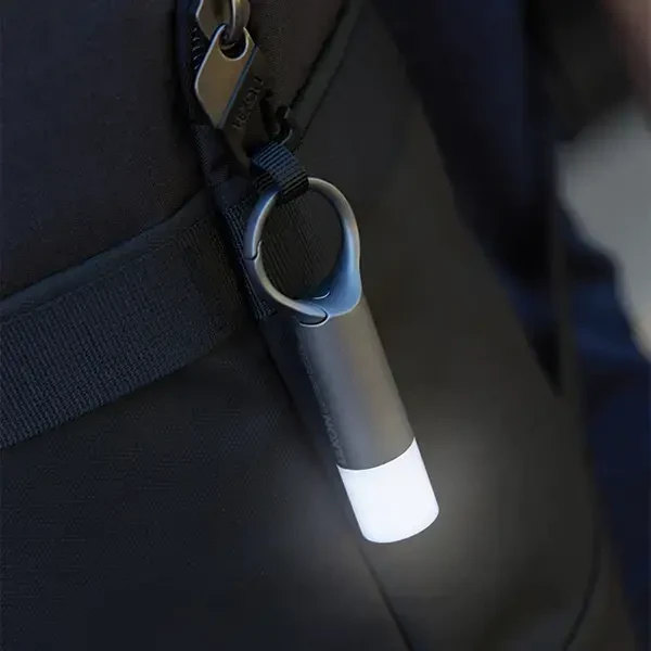 Lexon Nomaday Flash LED Keychain pilka/gun LL137X