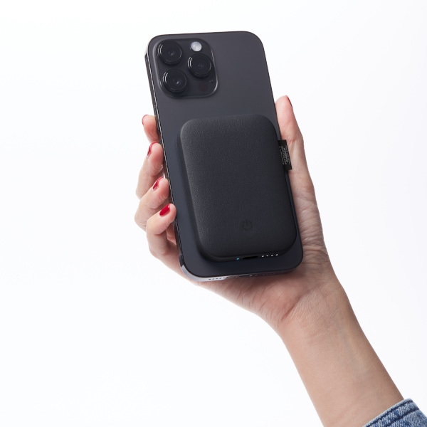 Lexon Softpower MagBank indukcinė išorinė baterija 4000 mAh 15W juodas LL153N