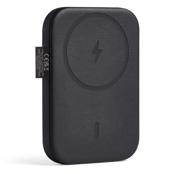 Lexon Softpower MagBank indukcinė išorinė baterija 4000 mAh 15W juodas LL153N