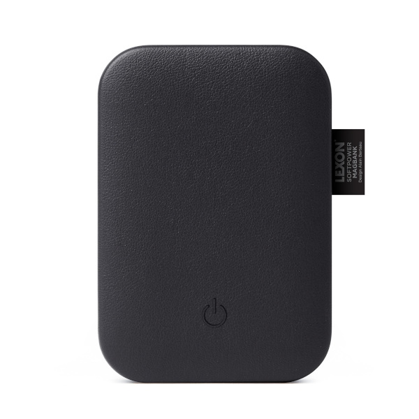 Lexon Softpower MagBank indukcinė išorinė baterija 4000 mAh 15W juodas LL153N