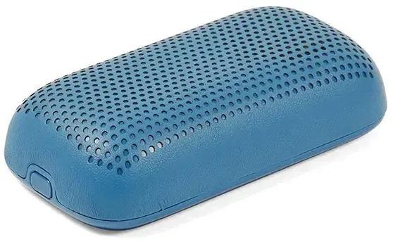 „Lexon Speakerbuds“ belaidės ausinės su „Bluetooth“ garsiakalbiu, mėlynas LA127B