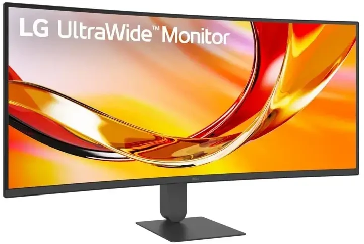 Monitorius LG 34U640B-B.AEU 34 colių WQHD VA UltraWide 21:9 144Hz lenktas ekranas HDMI DP