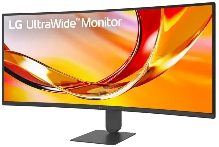 Monitorius LG 34U640B-B.AEU 34 colių WQHD VA UltraWide 21:9 144Hz lenktas ekranas HDMI DP