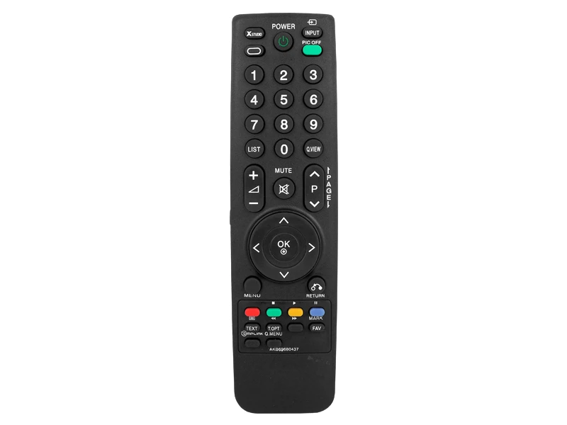 HQ LXP0437 LG TV remote control LCD AKB69680437 Juodas