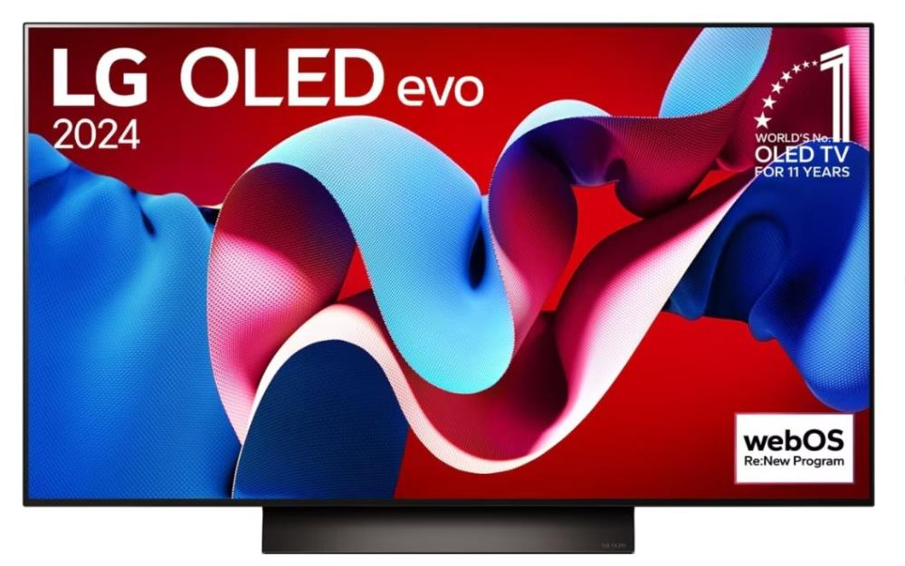 Televizorius LG 48" OLED/4K/Smart|3840x2160|Belaidis LAN|Bluetooth|WebOS|OLED48C41LA