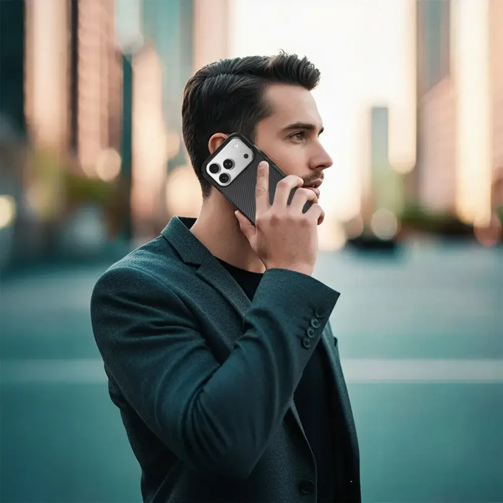 Liavec Carbon Core dėklas skirtas Apple iPhone 17 Pro Max