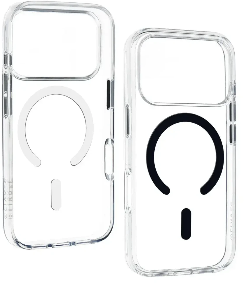 Liavec Pure dėklas skirtas iPhone 17 Pro juodos spalvos