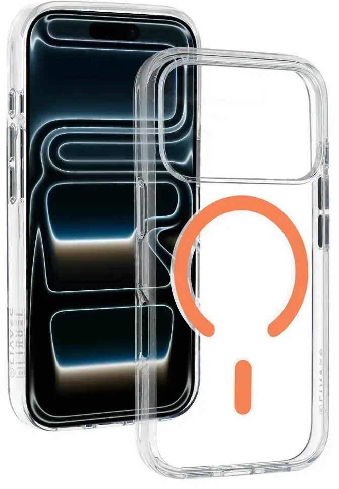 Liavec Pure dėklas skirtas Apple iPhone 17 Pro Max papaya