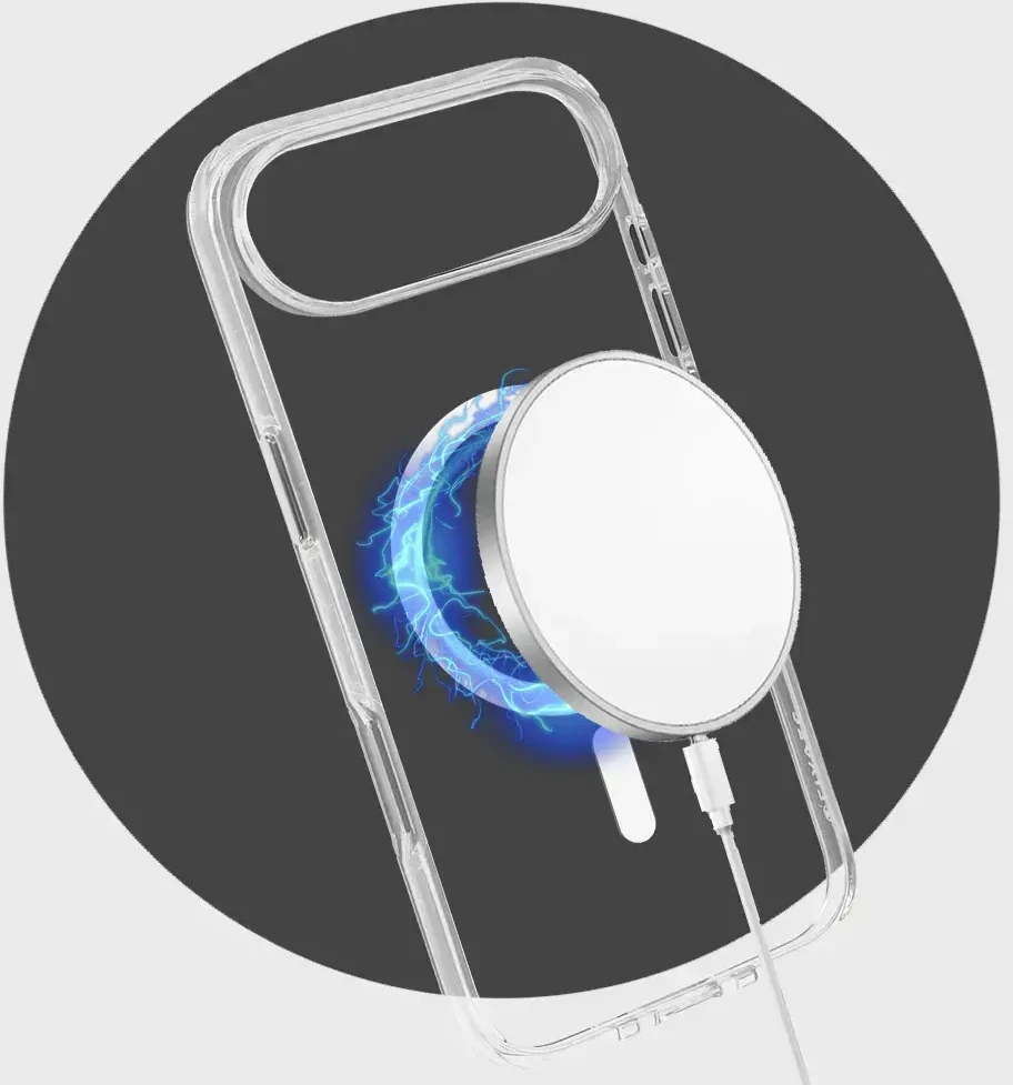 Liavec Pure dėklas skirtas iPhone 17 Air baltos spalvos