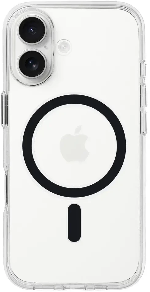 Liavec Pure dėklas skirtas Apple iPhone 17 juodos spalvos