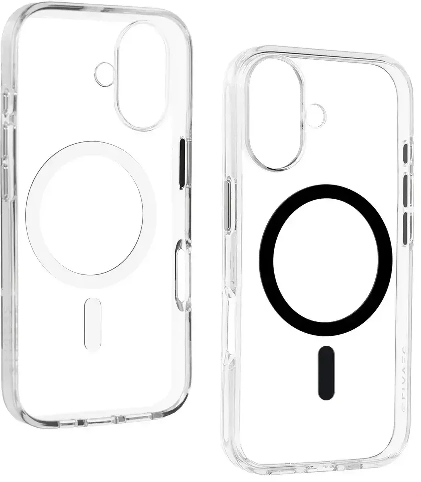 Liavec Pure dėklas skirtas Apple iPhone 17 juodos spalvos