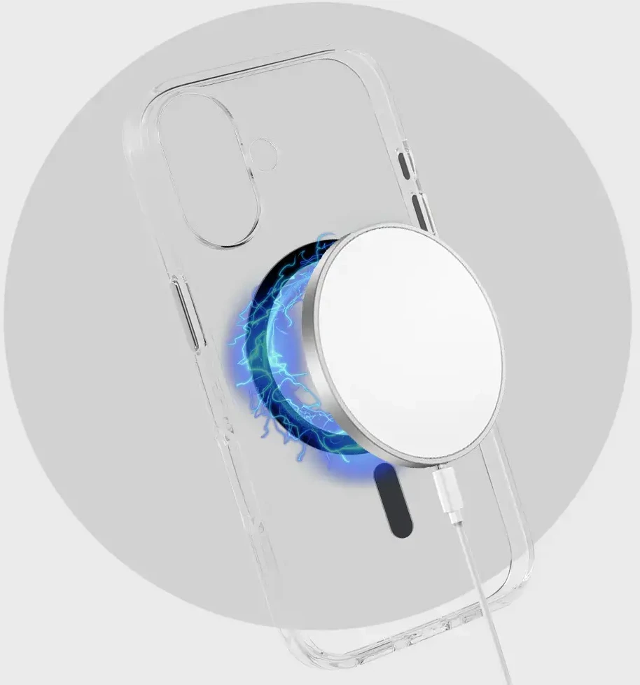 Liavec Pure dėklas skirtas Apple iPhone 17 pilkos spalvos