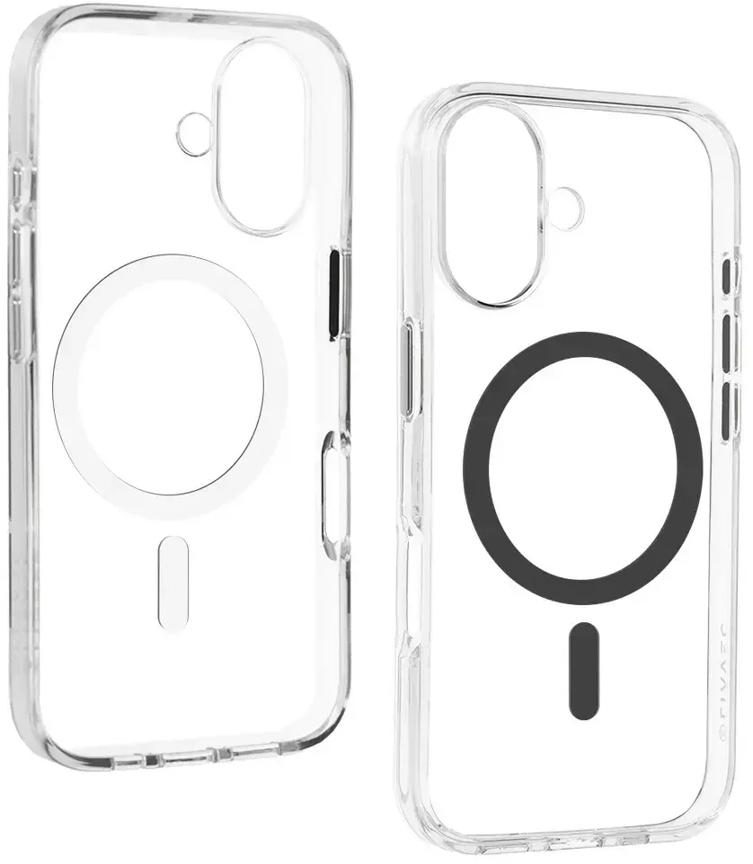 Liavec Pure dėklas skirtas Apple iPhone 17 pilkos spalvos