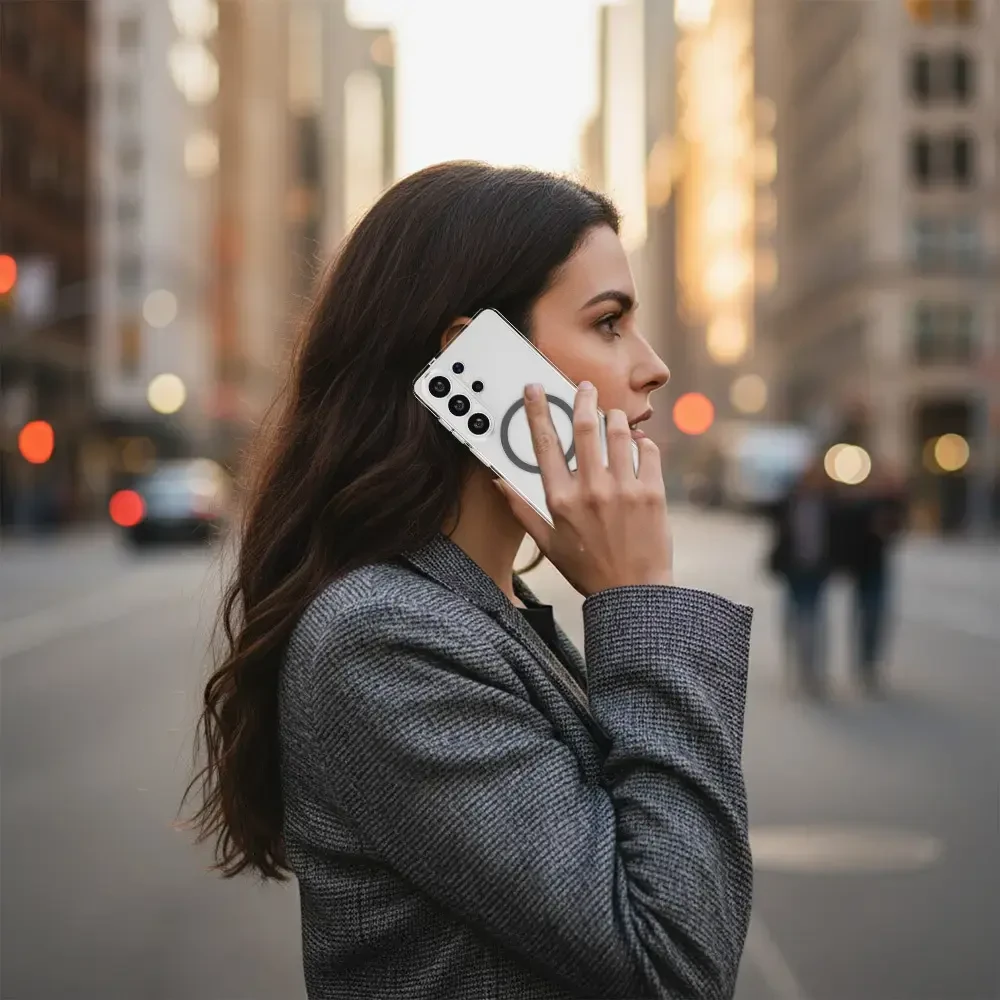 Liavec Pure dėklas telefonui Samsung Galaxy S26 Ultra pilkas