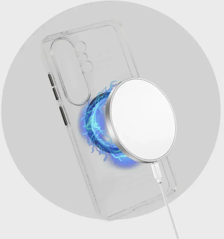 Liavec Pure dėklas telefonui Samsung Galaxy S26 Ultra pilkas