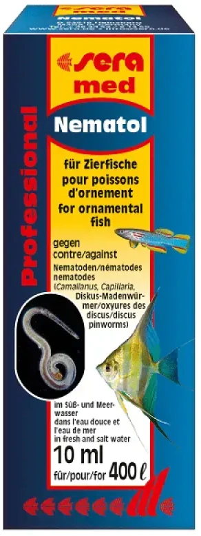 sera med Professional Nematol 10ml žuvims