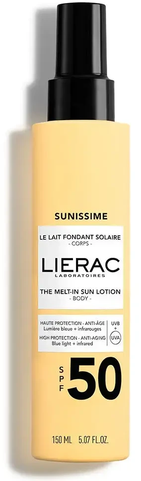 Lierac Sunissime Sun Milk SPF 50+ apsauginis pienelis nuo saulės, 150 ml