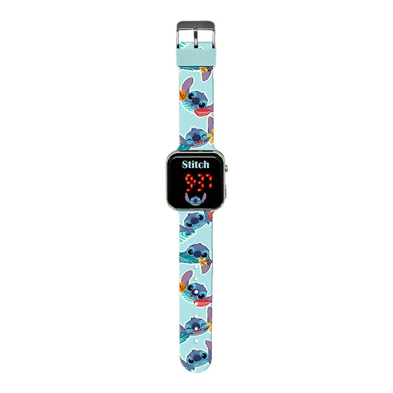 Kids Euroswan Hiszpania Vaikų licencijavimo LED laikrodis Lilo&Stitch KiDS licencijavimas