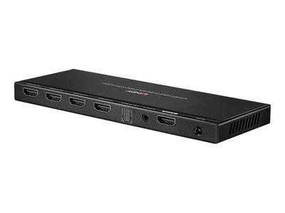 „Lindy“ adapteriai – 4 prievadų HDMI 2.0 4096x2160@60Hz garso ištraukiklis