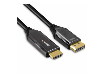 Adapteris - LINDY Aktyvus DisplayPort į HDMI 4K120Hz 2 m Adapteris 7680x4320@60Hz