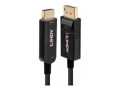 LINDY hibridinis DP į HDMI kabelis, 30m, antgaliai