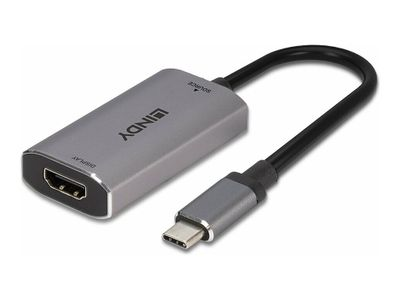 Adapteris - LINDY USB Type C į HDMI 8K60 Konverteris, Pilkas