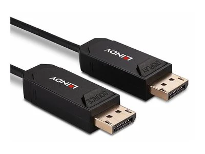 Kabelis Lindy DisplayPort - DisplayPort 10m juodas (38523)