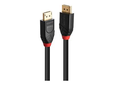 DisplayPort Kabelis - LINDY Aktyvus DisplayPort 1.4 Kabelis, 5 m, Juodas