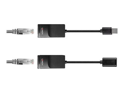 USB Prailginimo Kabelis - LINDY USB 1.1 Cat.6 Prailginimo Kabelis, 12Mbps, 60 m